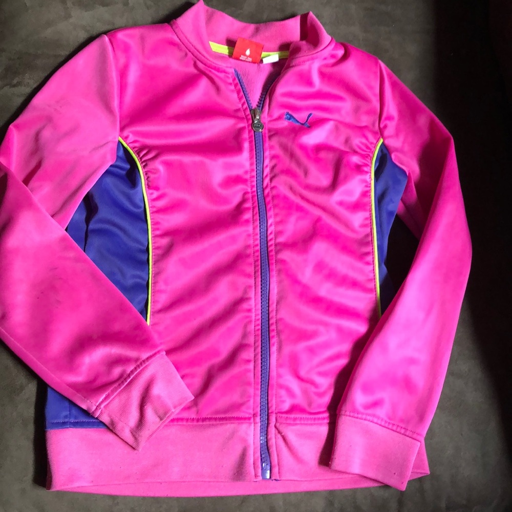 Puma track jacket: small hidden stain